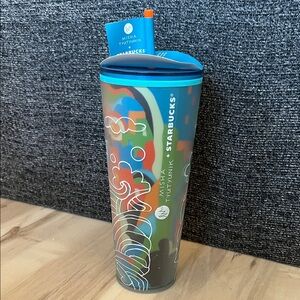 Starbucks x Misha Tyutyunik Artist Series Tumbler – 24 oz Cold Cup with Straw